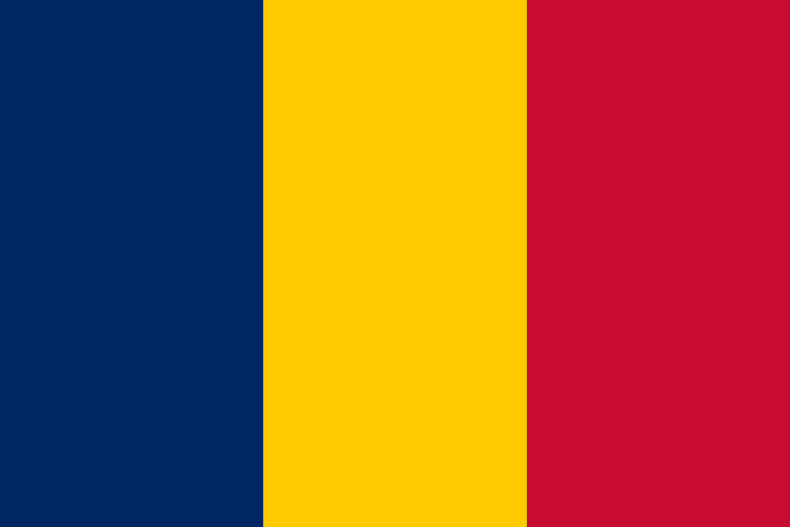 Tchadiske flag