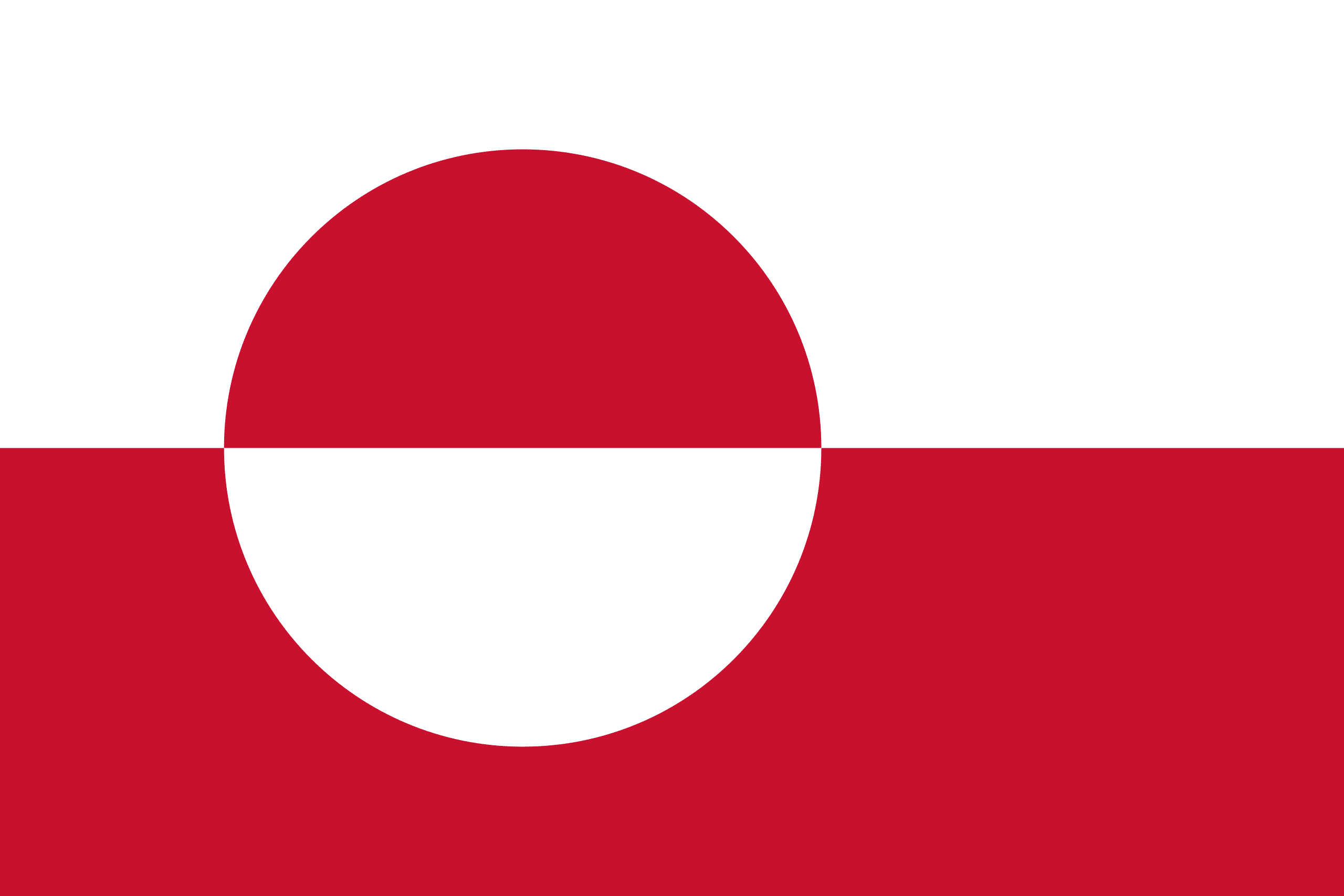 Grönländska flaggan