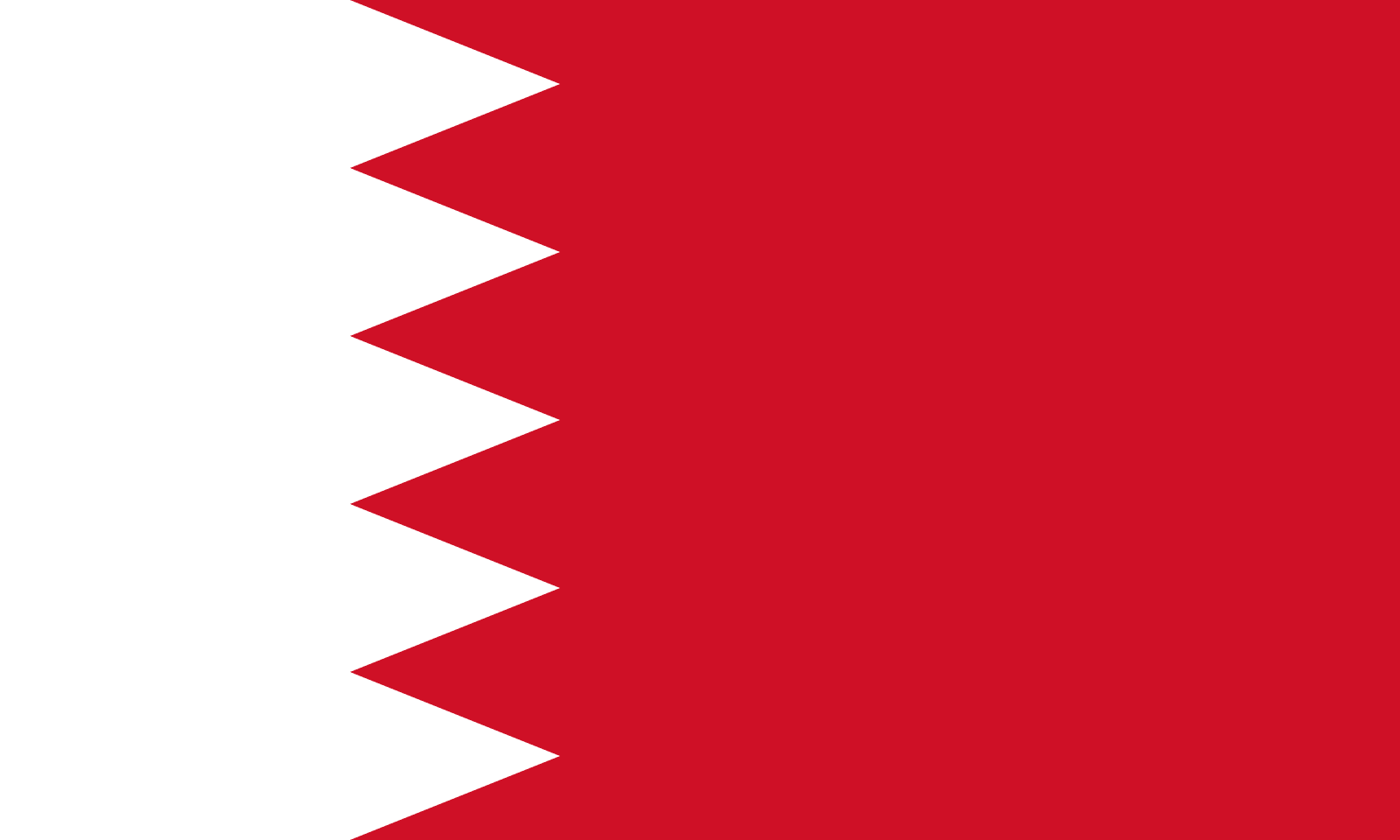 Bahrainische Flagge