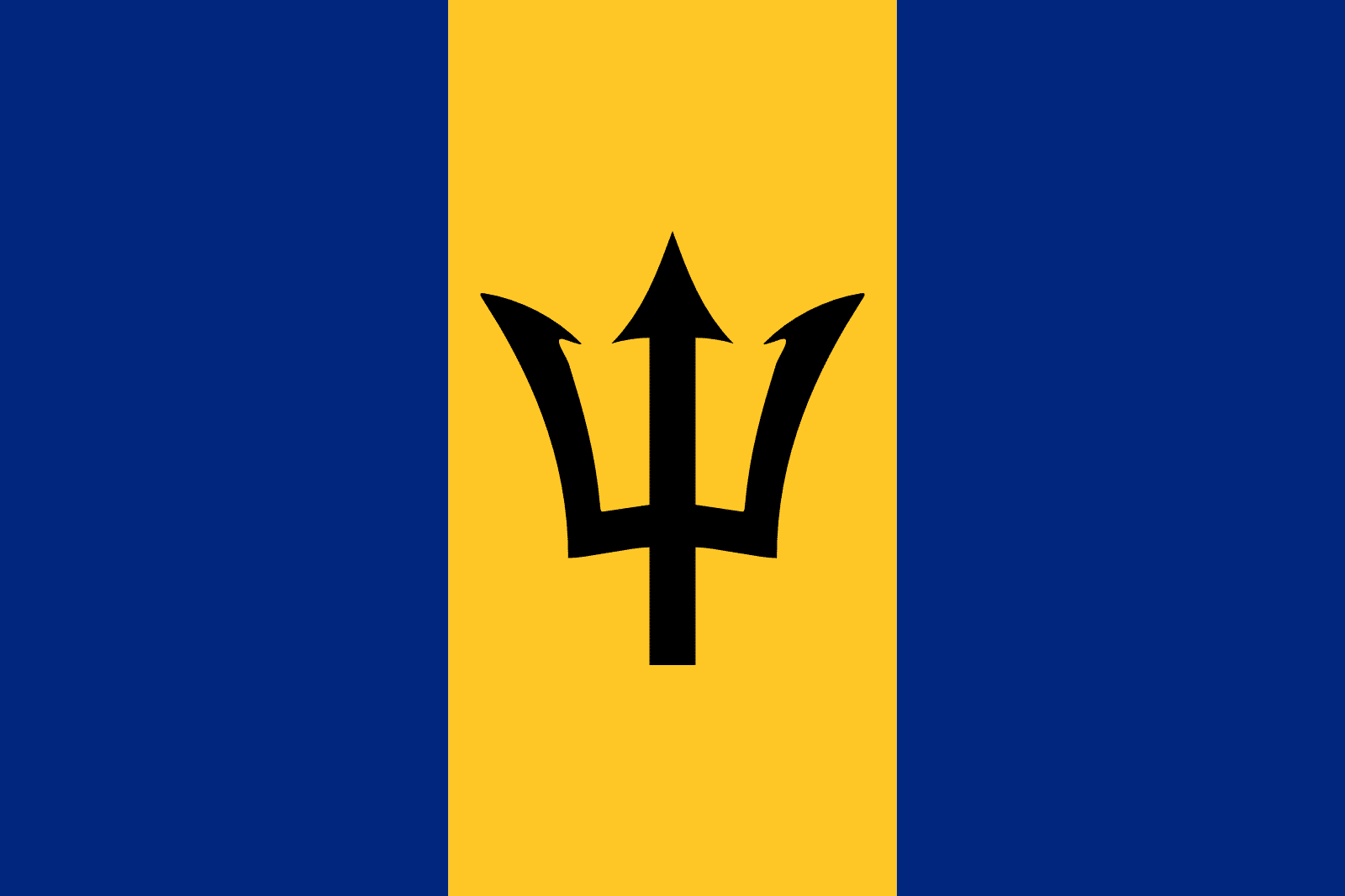 Barbados zászló