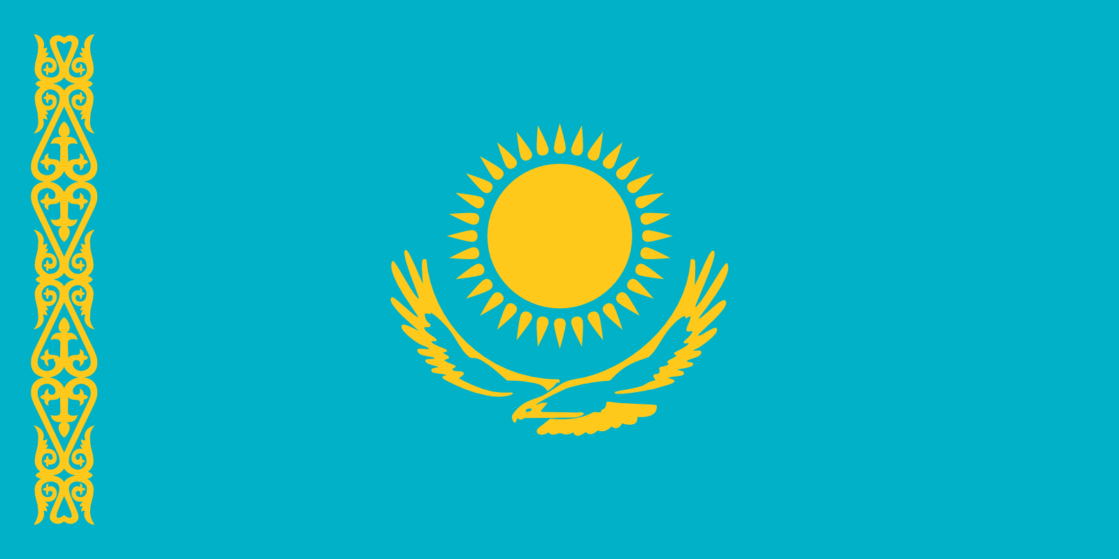 Kazakh Flag
