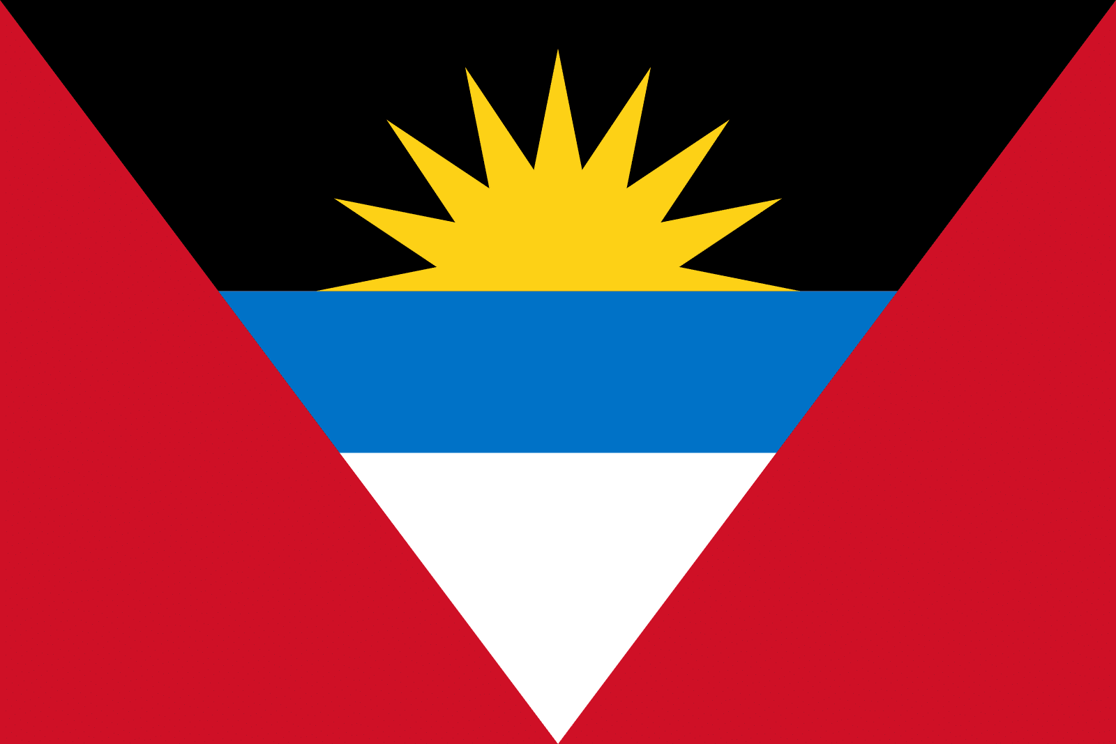 Bandiera di Antigua e Barbudan