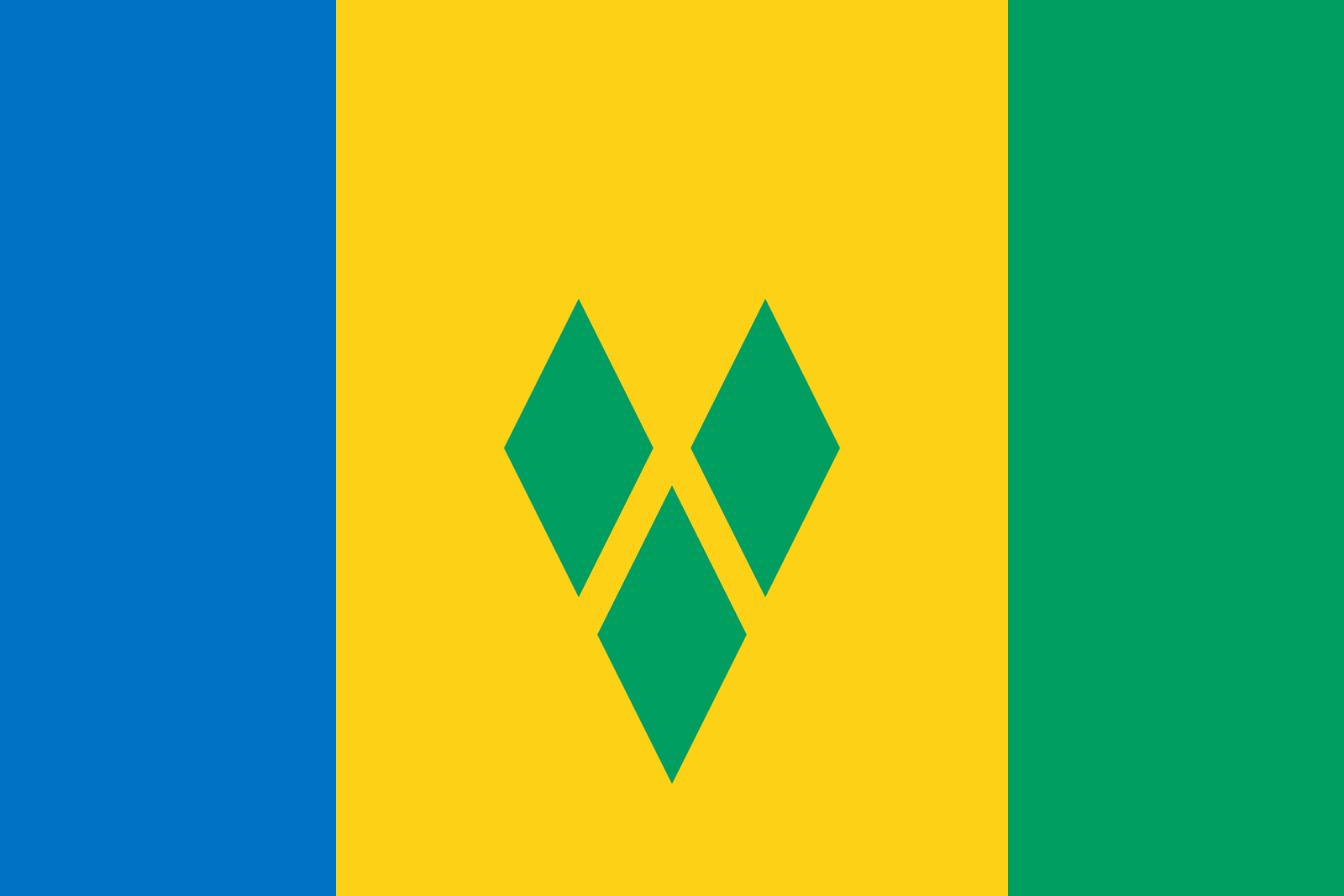 Vincentiansk flag
