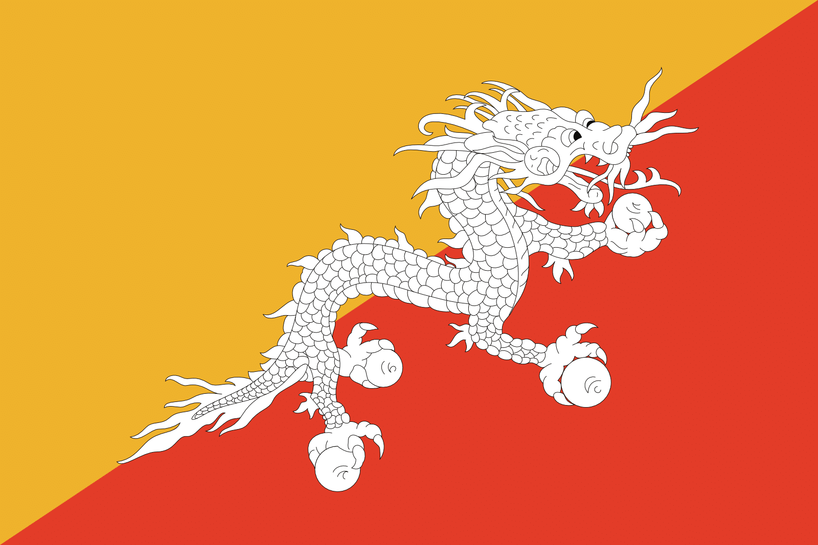Bhutáni zászló