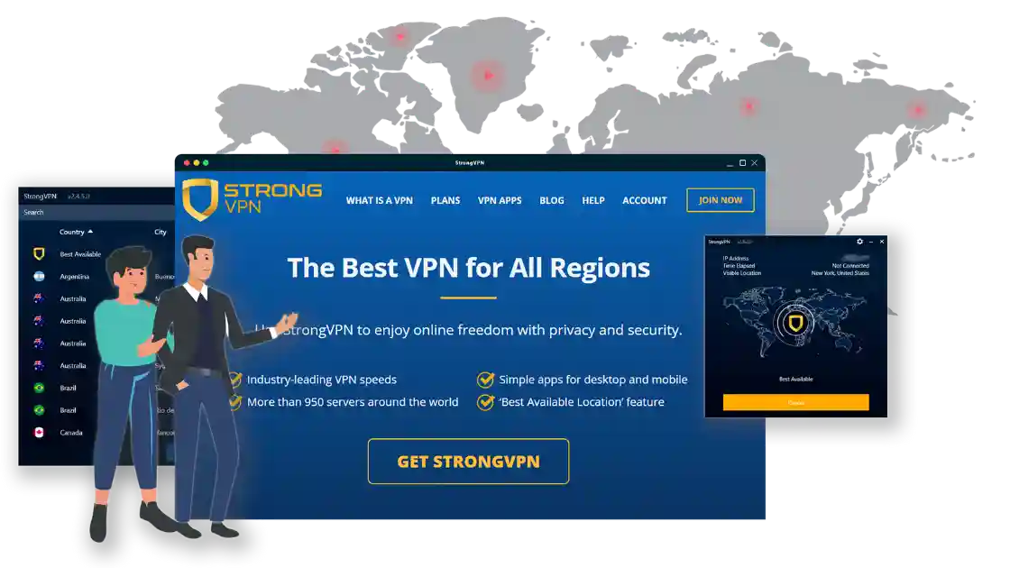 Vast Private Network Spanning the Globe