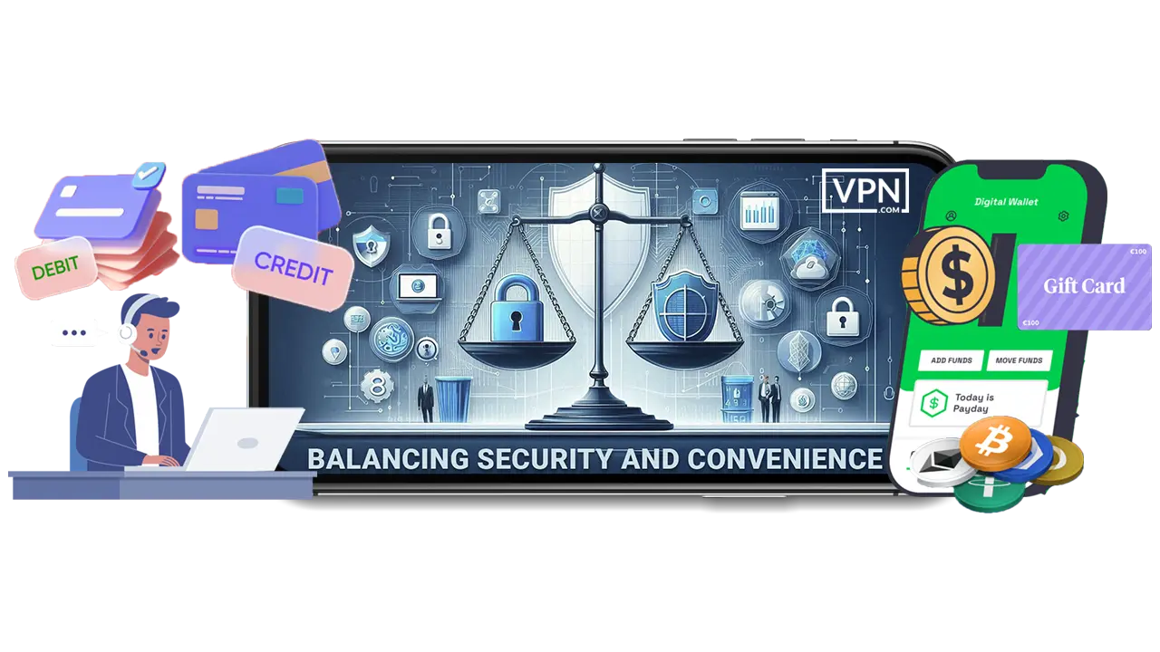 Balancing security and convenience with vpn payment methods