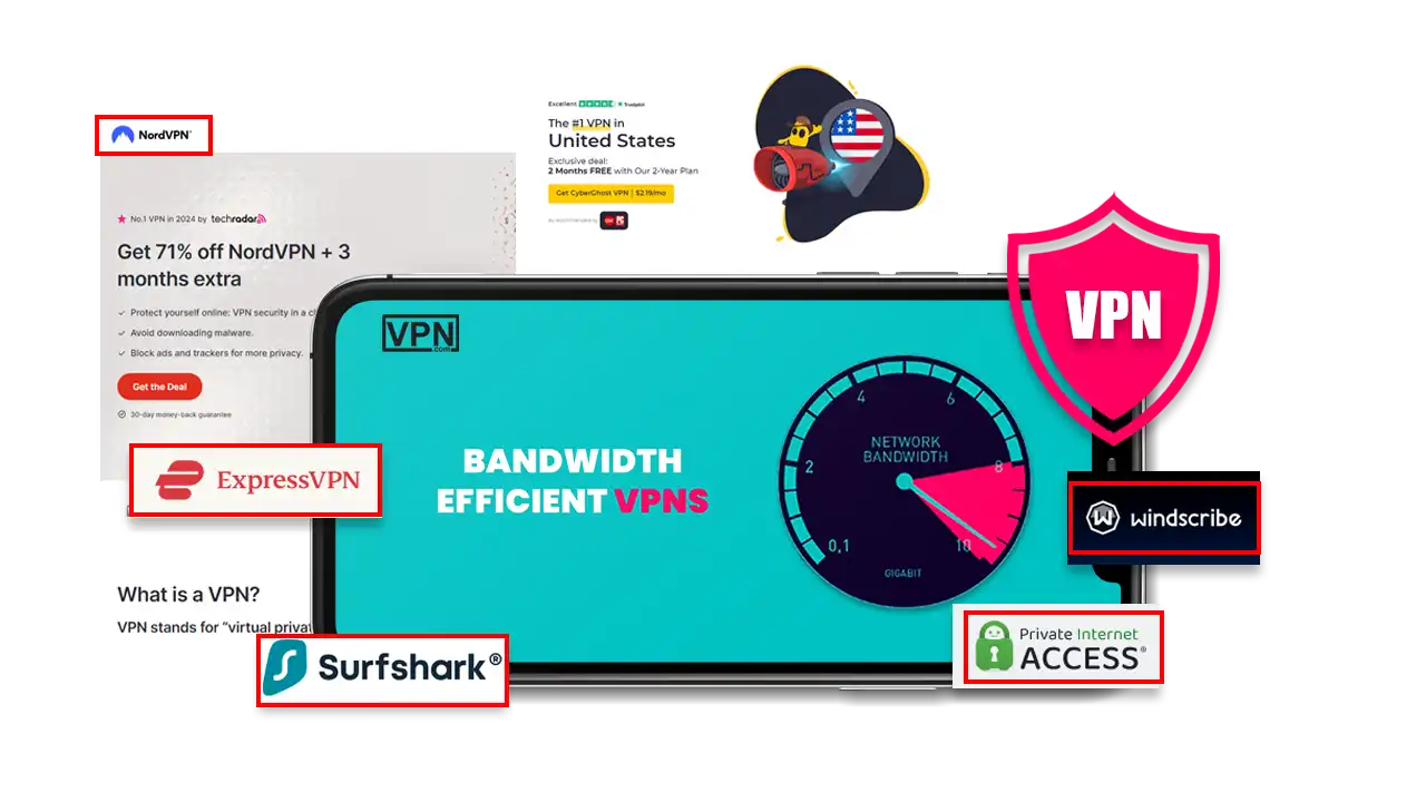 Bandwidth-efficient unlimited bandwidth VPNs