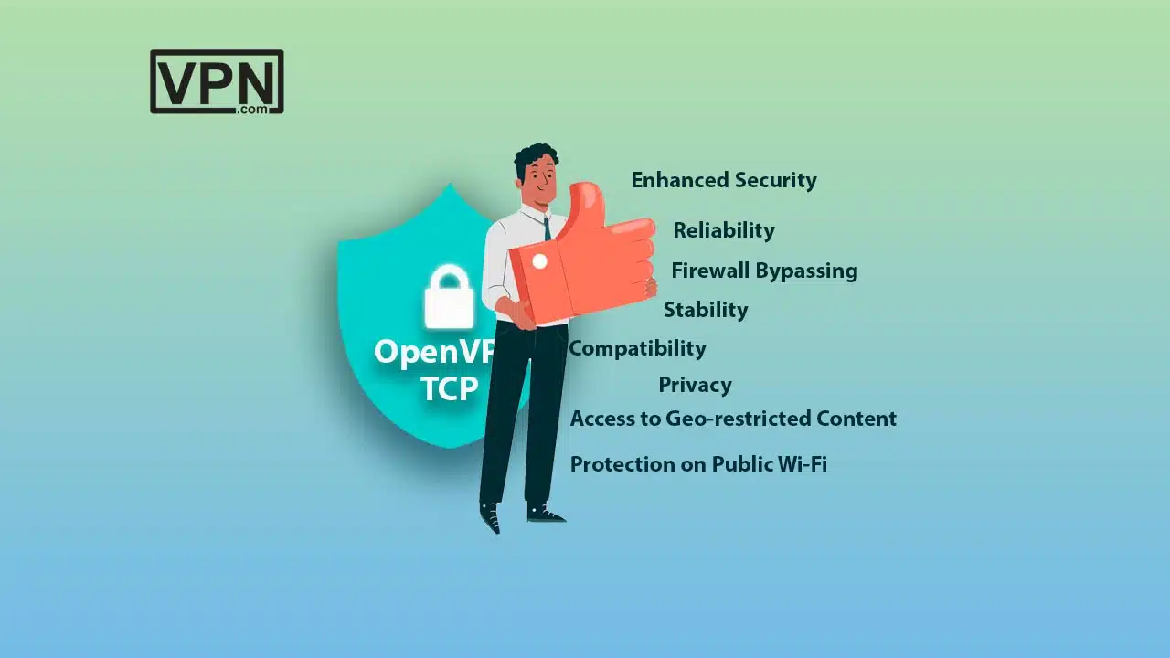 Benefits of using openvpn tcp compatible vpns