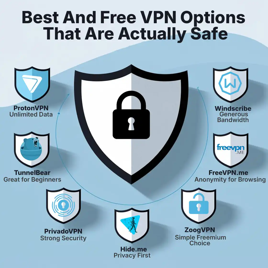 best and free vpns