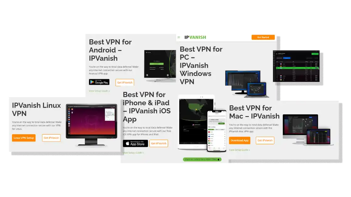 IPVanish VPN Easy Installation Across Devices