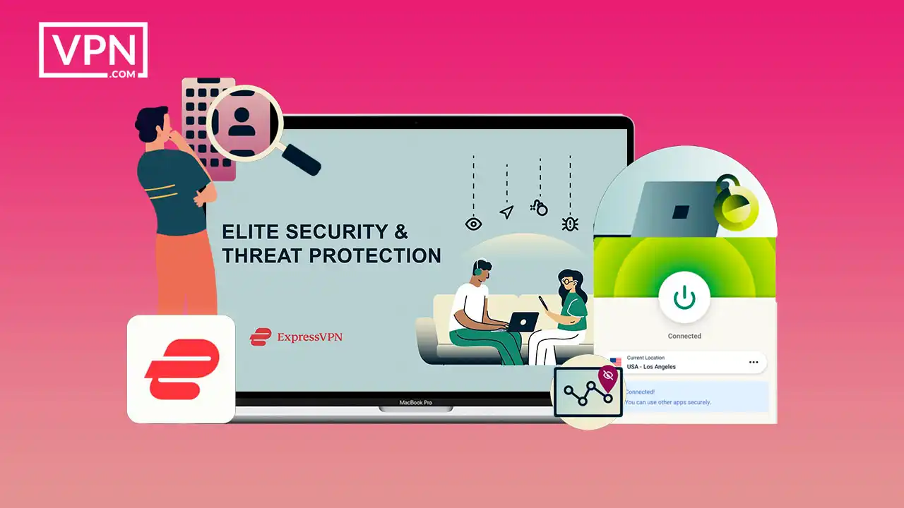 ExpressVPN threat protection for elite security