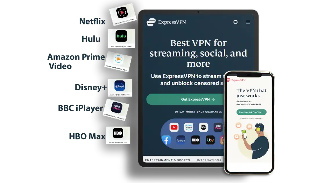 ExpressVPN for streaming platforms