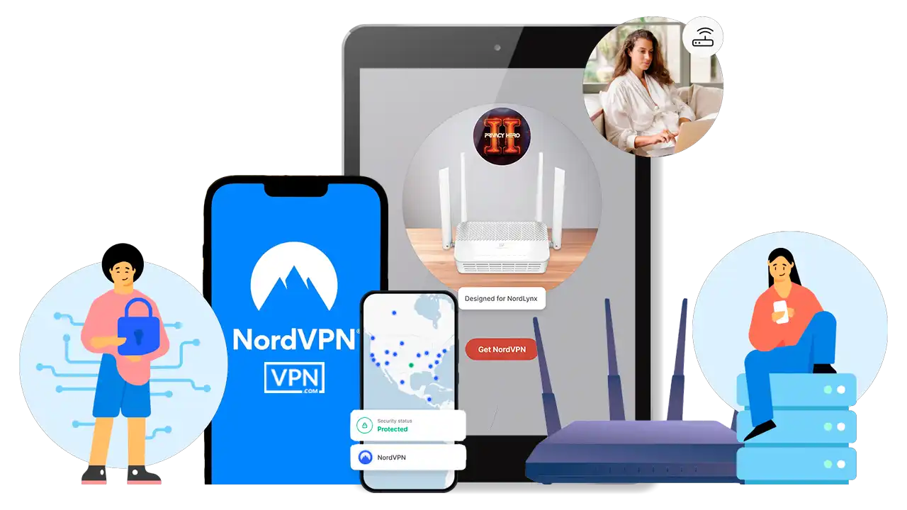 choosing the best routers that support nordvpn