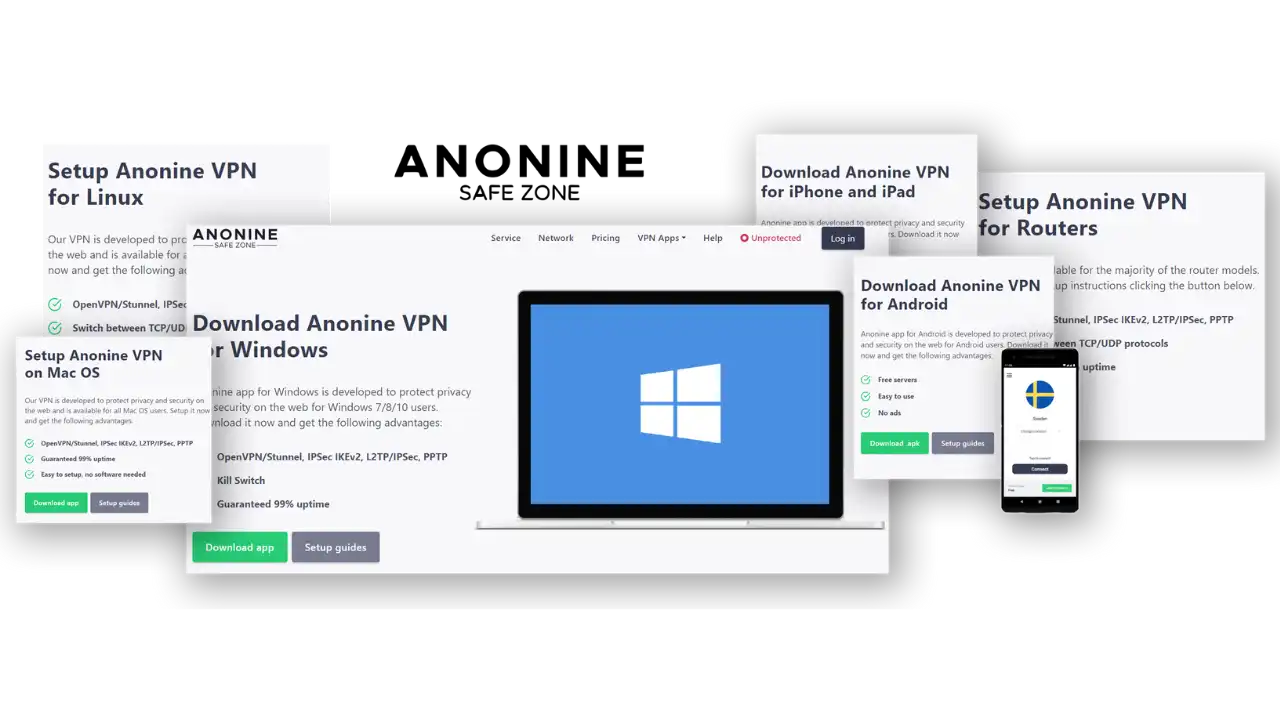 Install Anonine VPN