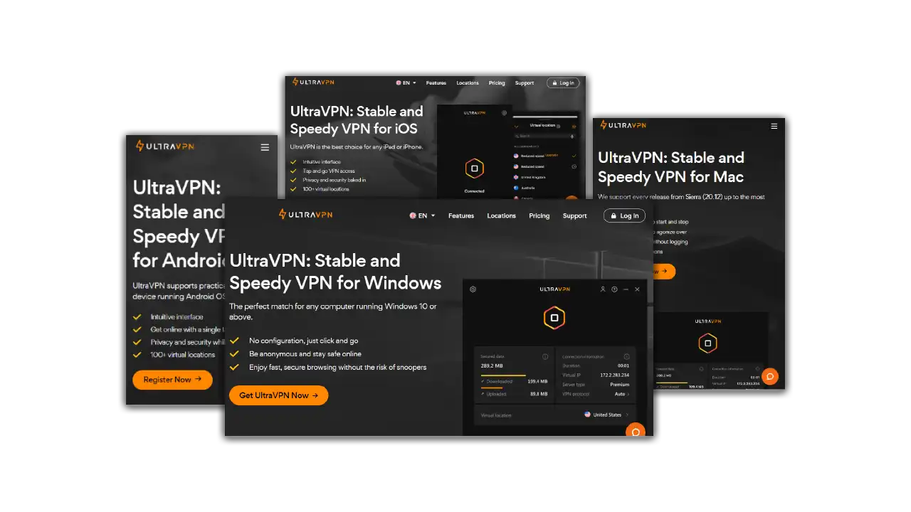 How to install UltraVPN on different devices