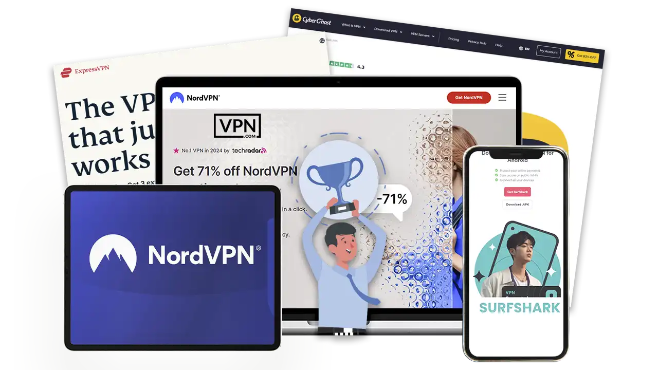 NordVPN pricing and feature comparison with other VPNs