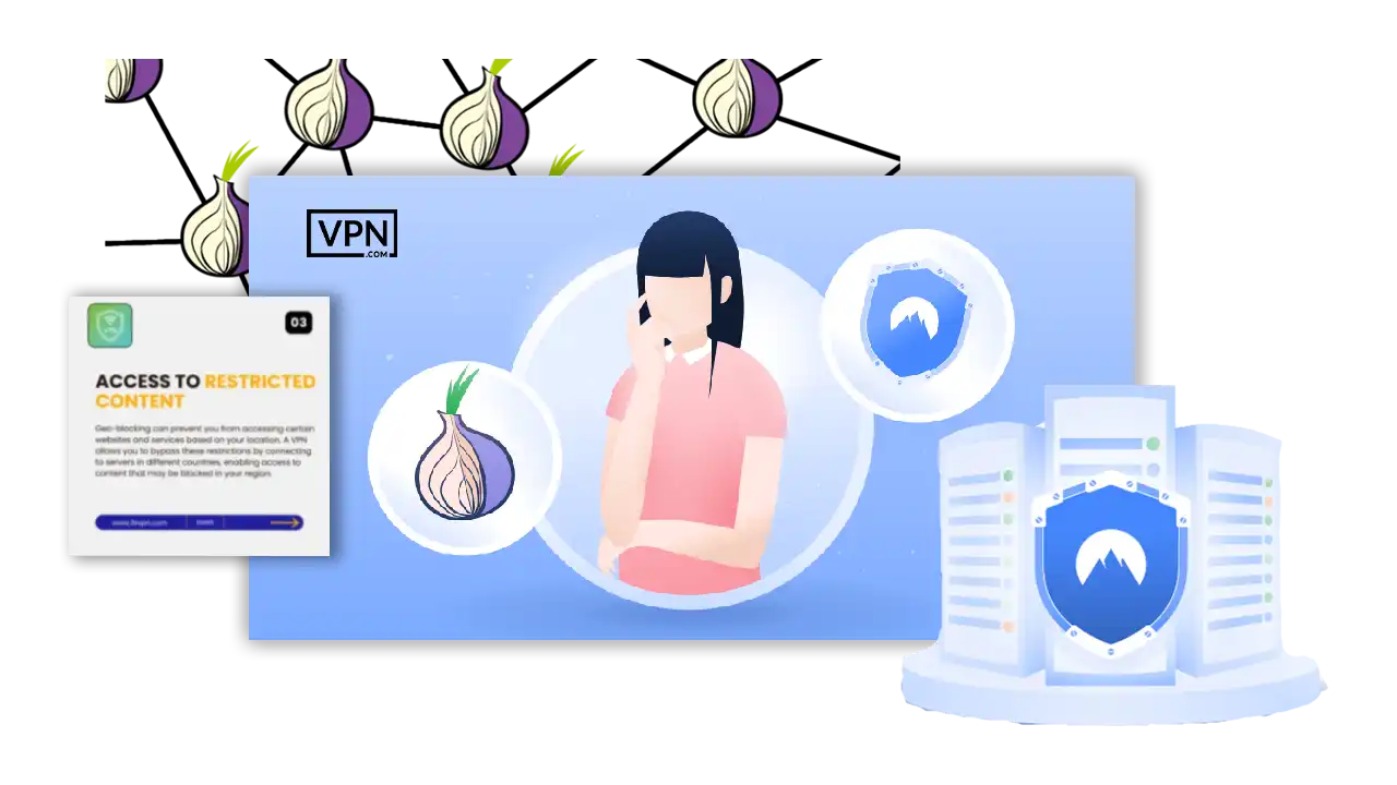 NordVPN advanced features for accessing restricted content and Tor network