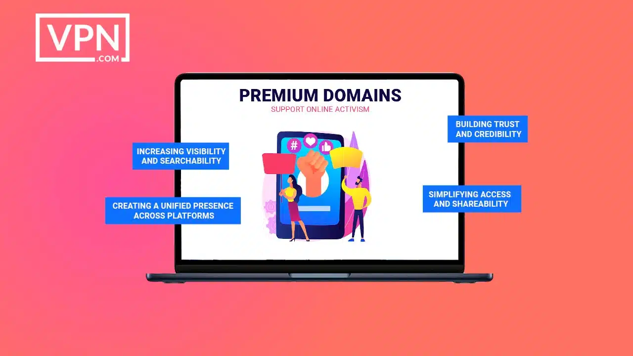 premium domains for online community supporting activism