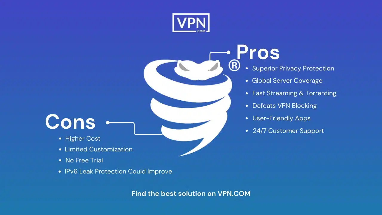 Pros and Cons of Using VyprVPN