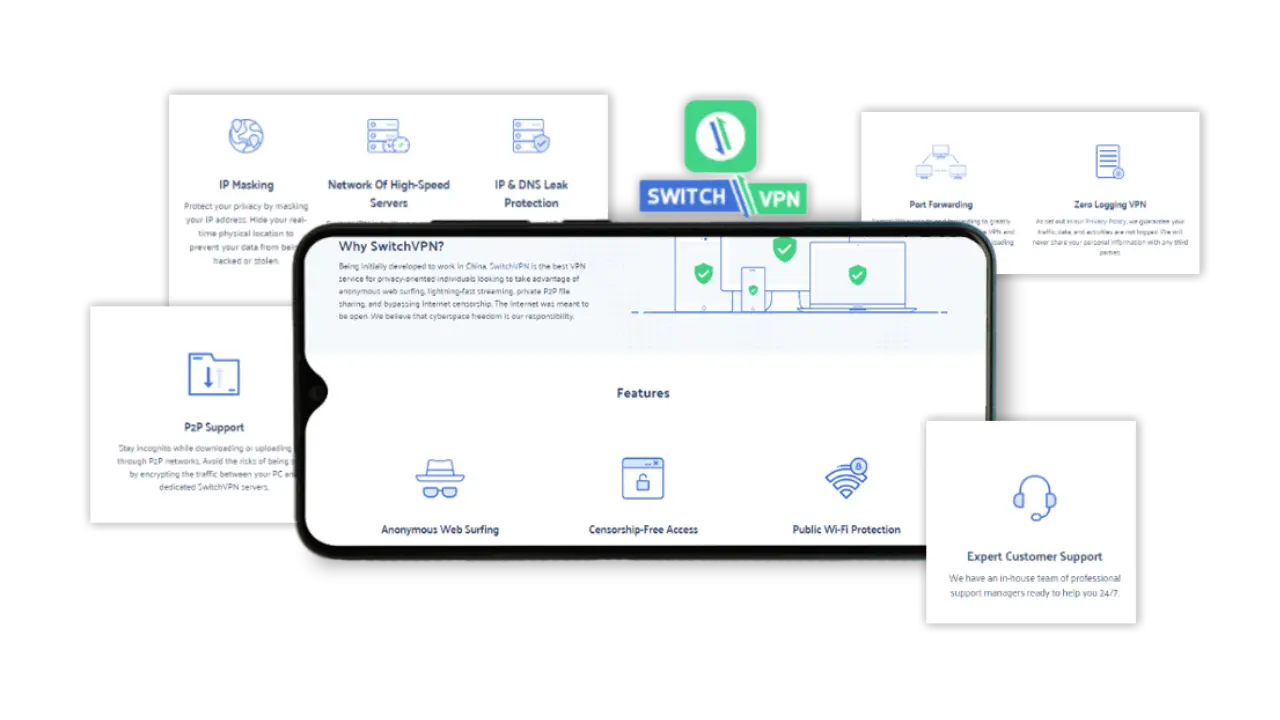 SwitchVPN Features