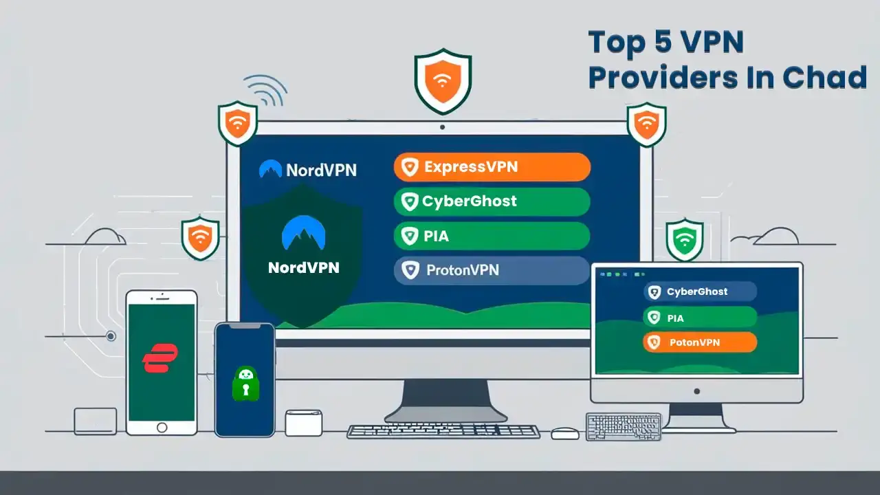 Top 5 VPN Providers In Chad top chadian vpns