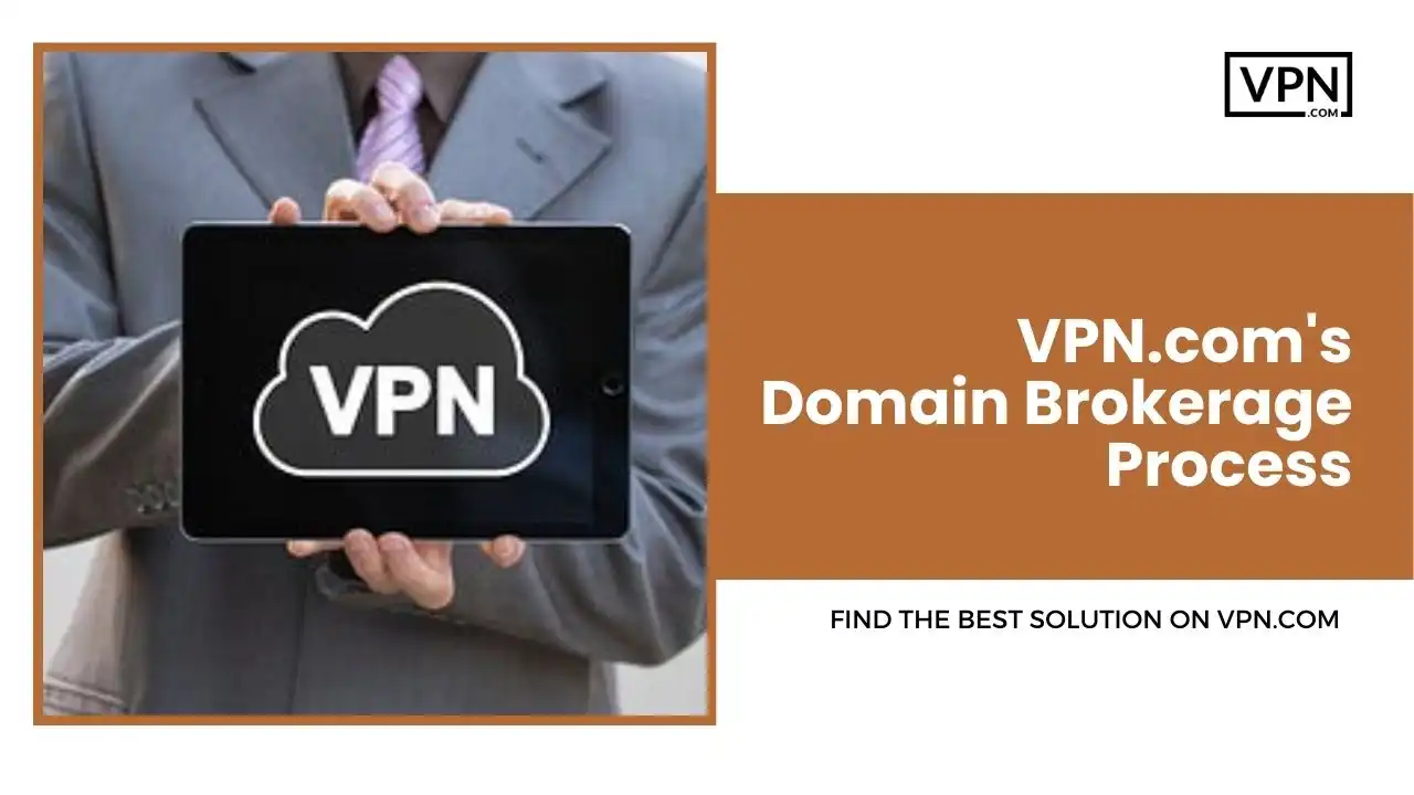 VPN.com's Domain Brokerage Process