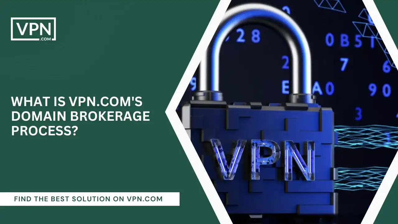 VPN.com's Domain Brokerage Process