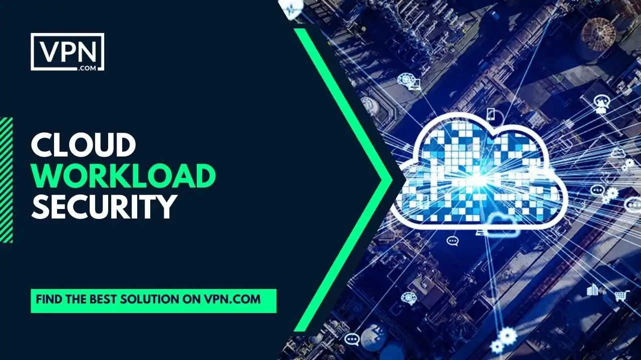 The image text says, "Cloud Workload Security" with side internal image shows Cloud Infrastructure icon.