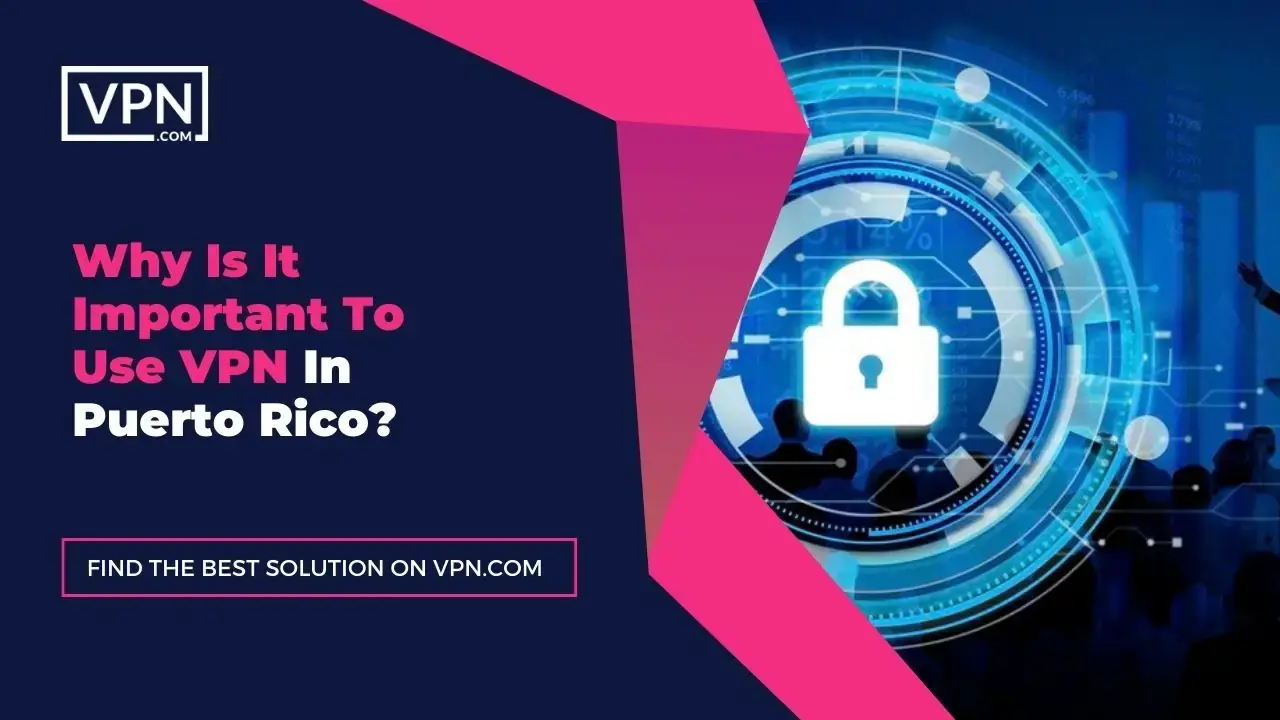 Why Is It Important VPN In Puerto Rico the text in the image shows Why Is It Important To Use VPN In Puerto Rico